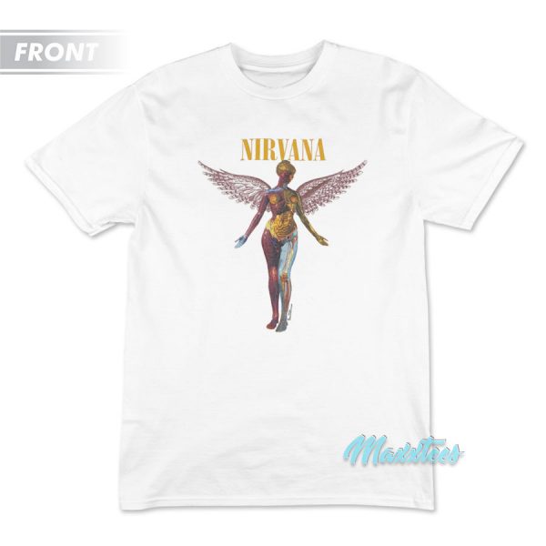 Nirvana In Utero Angel T-Shirt Nirvana In Utero Angel T-Shirt