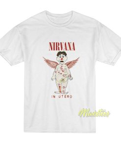 Nirvana In Utero Cartoon T-Shirt