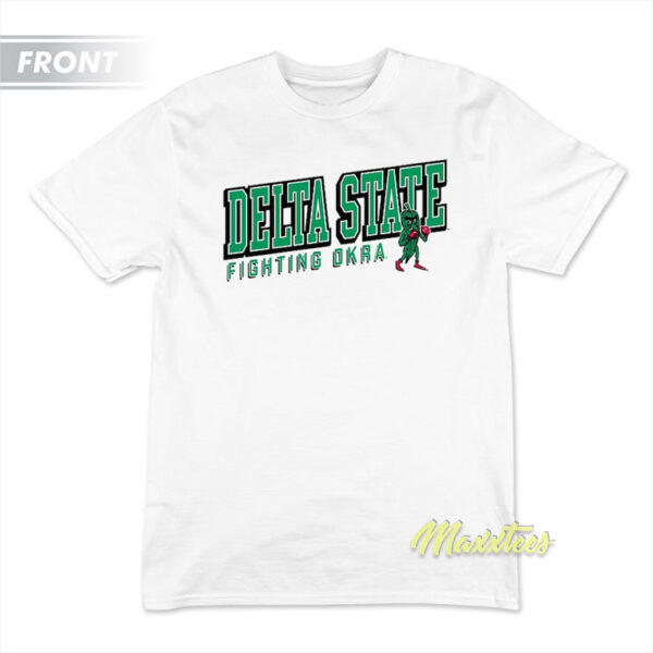 Okra Delta State Fighting T-Shirt Okra Delta State Fighting T-Shirt