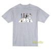 Peanuts In Abbey Road The Beatles Snoopy T-Shirt