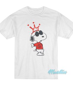 Peanuts Joe Cool Snoopy Crown T-Shirt