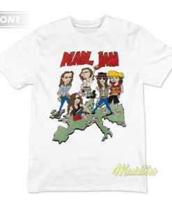 Pearl Jam World Jam 1991 1992 Ten Tour T-Shirt