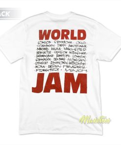Pearl Jam World Jam 1991 1992 Ten Tour T-Shirt