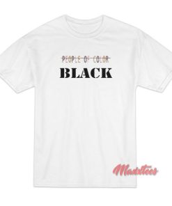 People Of Color Black T-Shirt