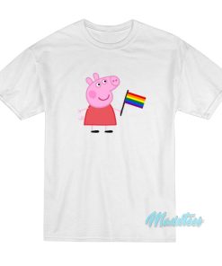 Peppa Pig Pride Flag T Shirt 1
