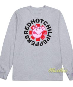 Peppa Pig Red Hot Chili Peppers Long Sleeve Shirt