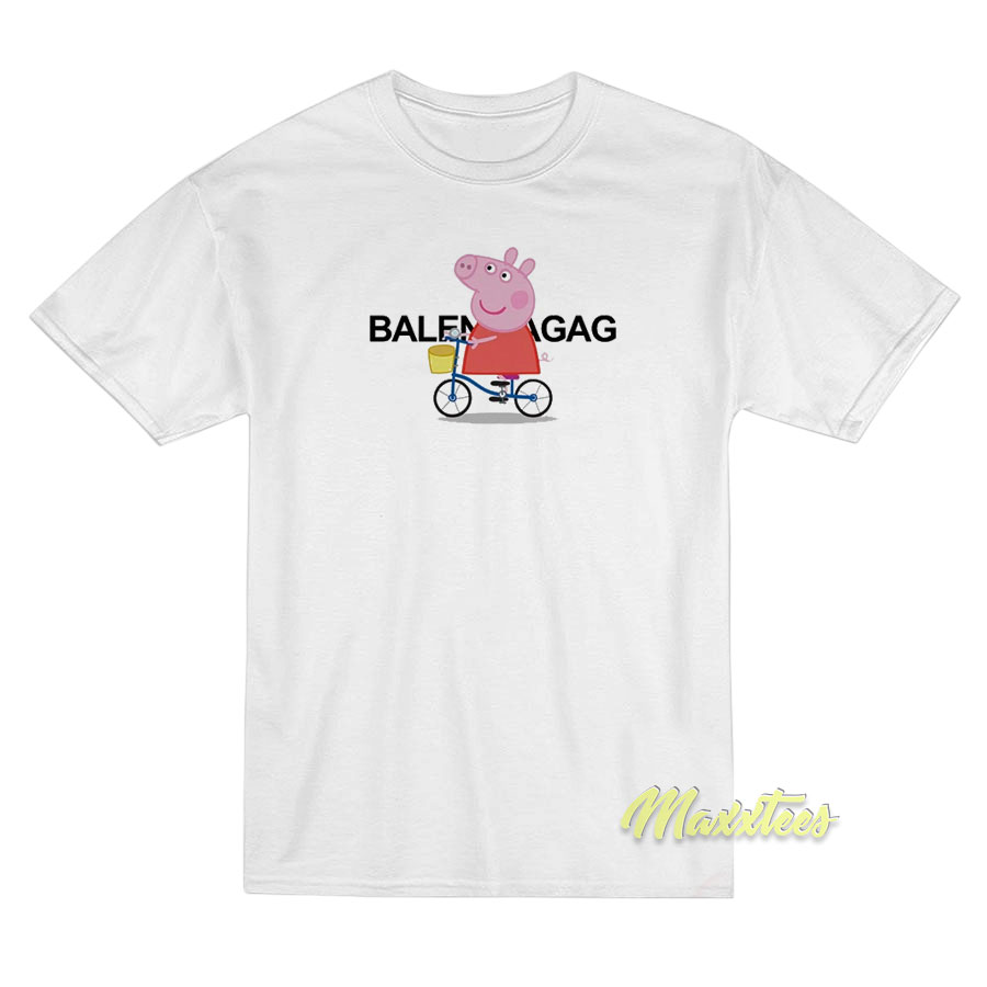 Peppa Pig X Balenciagag T-Shirt Peppa Pig X Balenciagag T-Shirt