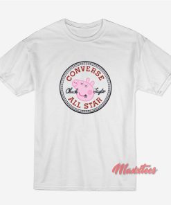 Peppa Pig X Converse Parody T-Shirt