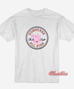 Peppa Pig X Converse Parody T-Shirt
