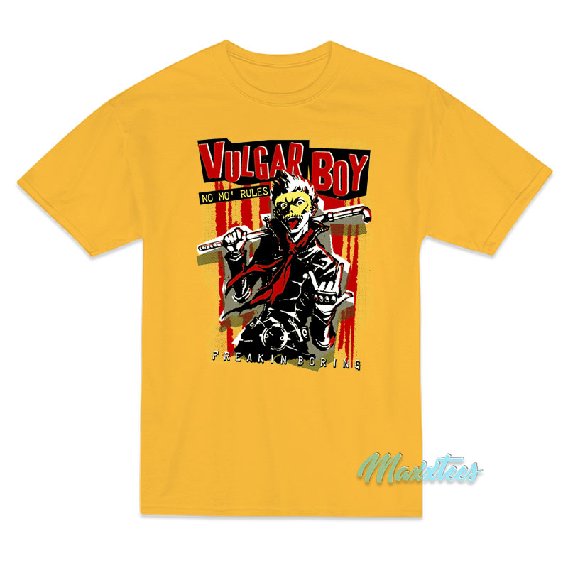 Persona 5 Ryuji Vulgar Boy Freakin Boring T-Shirt Persona 5 Ryuji Vulgar Boy Freakin Boring T-Shirt