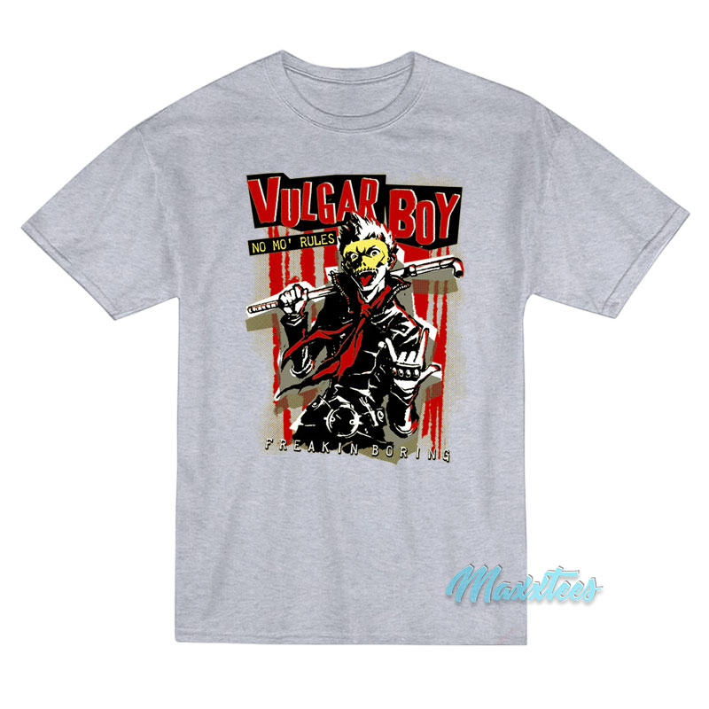 Persona 5 Ryuji Vulgar Boy Freakin Boring T-Shirt Persona 5 Ryuji Vulgar Boy Freakin Boring T-Shirt