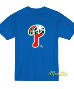 Philly Nick Sirianni Italia T-Shirt Philly Nick Sirianni Italia T-Shirt