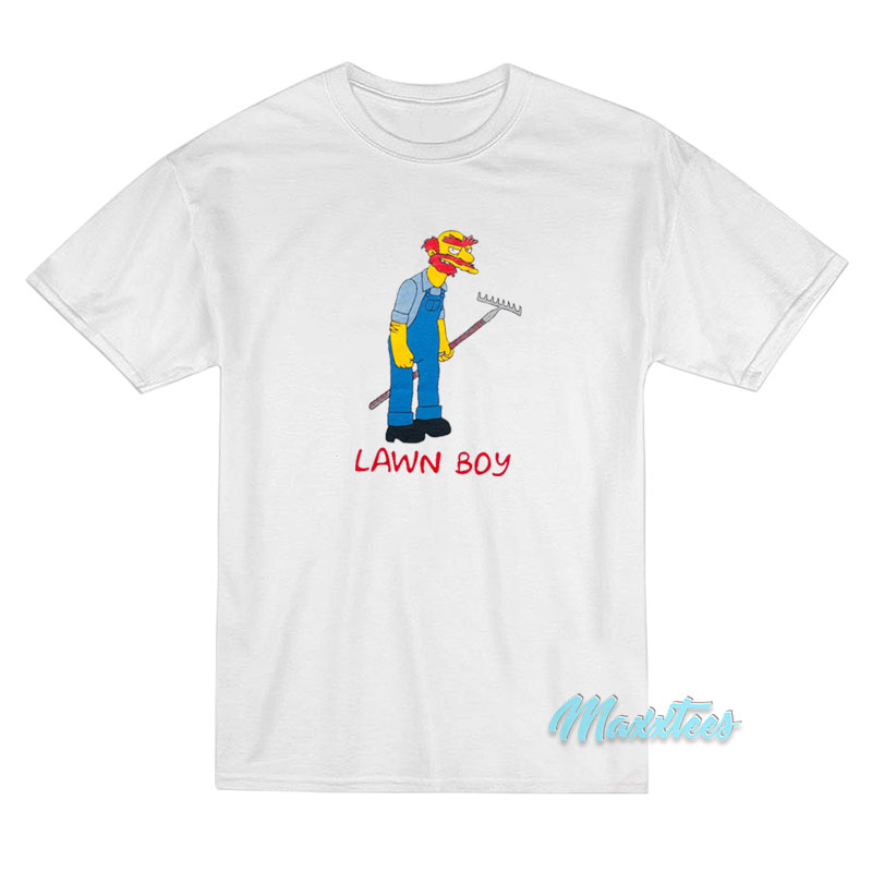 Phish Simpsons Lawn Boy T-Shirt Phish Simpsons Lawn Boy T-Shirt