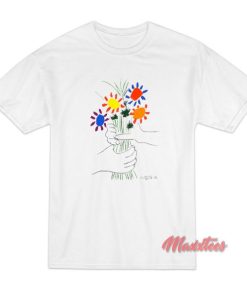 Picasso Bouquet of Flowers T-Shirt