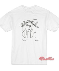 Picasso Head of a Woman T-Shirt Picasso Head of a Woman T-Shirt