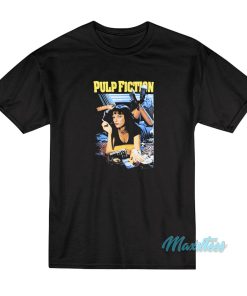 Pulp Fiction Movie Poster Uma Thurman T Shirt 1