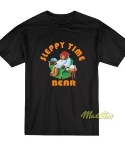 Sleepy Time Bear Tea T-Shirt 1 Sleepy Time Bear Tea T Shirt 2