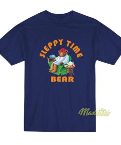 Sleepy Time Bear Tea T-Shirt 2 Sleepy Time Bear Tea T Shirt 3