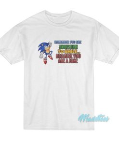 Sonic Remember You Are Someone Reason To Smile T Shirt 3