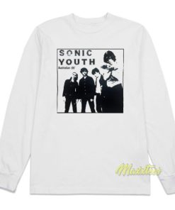 Sonic Youth Australian 89 Long Sleeve Shirt