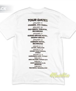 Sonic Youth Australian Tour 89 T-Shirt 2 Sonic Youth Australian Tour 89 T Shirt 3
