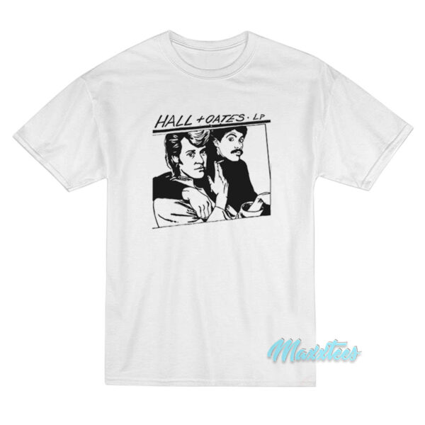 Sonic Youth Goo Parody Hall Oates Lp T-Shirt Sonic Youth Goo Parody Hall Oates Lp T-Shirt