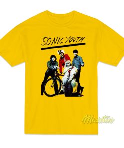 Sonic Youth Memorabilia T-Shirt Sonic Youth Memorabilia T-Shirt
