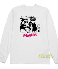 Sonic Youth Playlist Long Sleeve Shirt 2