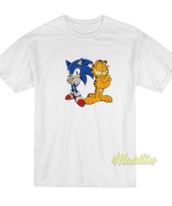 Sonic and Garfield T-Shirt