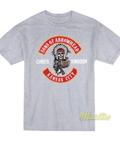 Sons Of Arrowhead Kansas City Chiefs Kingdom T-Shirt Sons Of Arrowhead Kansas City Chiefs Kingdom T-Shirt