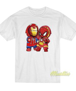 Spider Man and Iron Man T-Shirt 1 Spider Man and Iron Man T Shirt 2