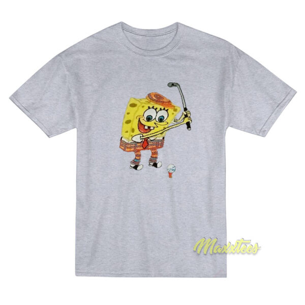 Spongebob Golf T-Shirt Spongebob Golf T-Shirt