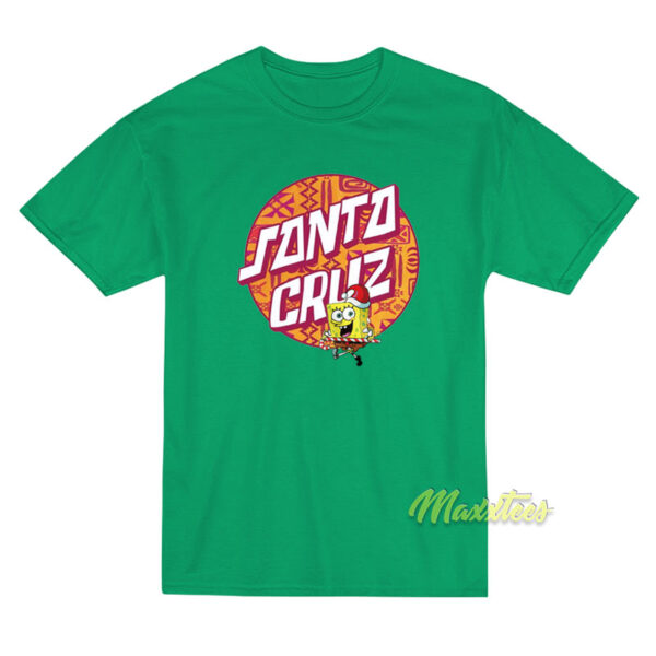 Spongebob Santa Cruz T-Shirt Spongebob Santa Cruz T-Shirt
