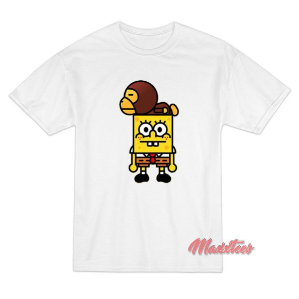 Spongebob X Baby Milo Parody T-Shirt Spongebob X Baby Milo Parody T-Shirt
