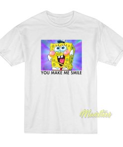 Spongebob You Make Me Smile T-Shirt Spongebob You Make Me Smile T-Shirt