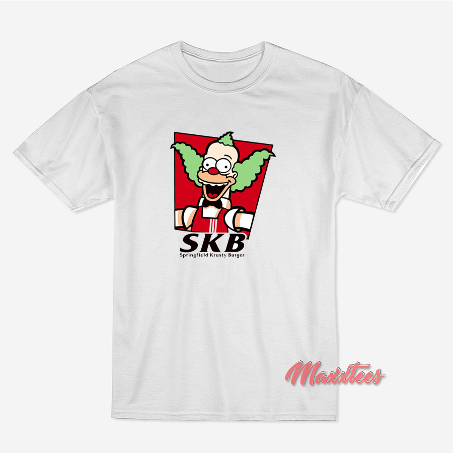 Springfield Krusty Burger SKB T-Shirt Springfield Krusty Burger SKB T-Shirt