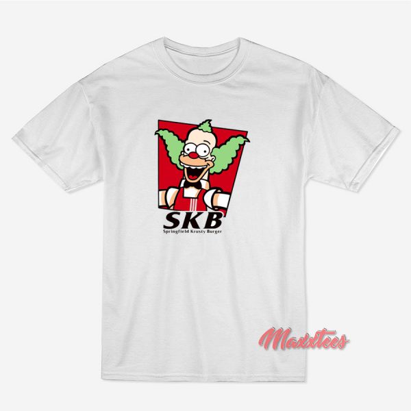 Springfield Krusty Burger SKB T-Shirt Springfield Krusty Burger SKB T-Shirt