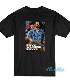 Steven Adams Stevo Wearing Stevo T-Shirt