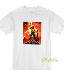 Stranger Things 4 Eddie Munson Metal T-Shirt Stranger Things 4 Eddie Munson Metal T-Shirt