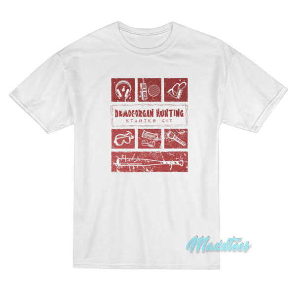 Stranger Things Demogorgon Hunter Starter Kit T-Shirt Stranger Things Demogorgon Hunter Starter Kit T-Shirt
