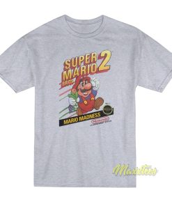 Super Mario Bros 2 Mario Madness T-Shirt Super Mario Bros 2 Mario Madness T-Shirt