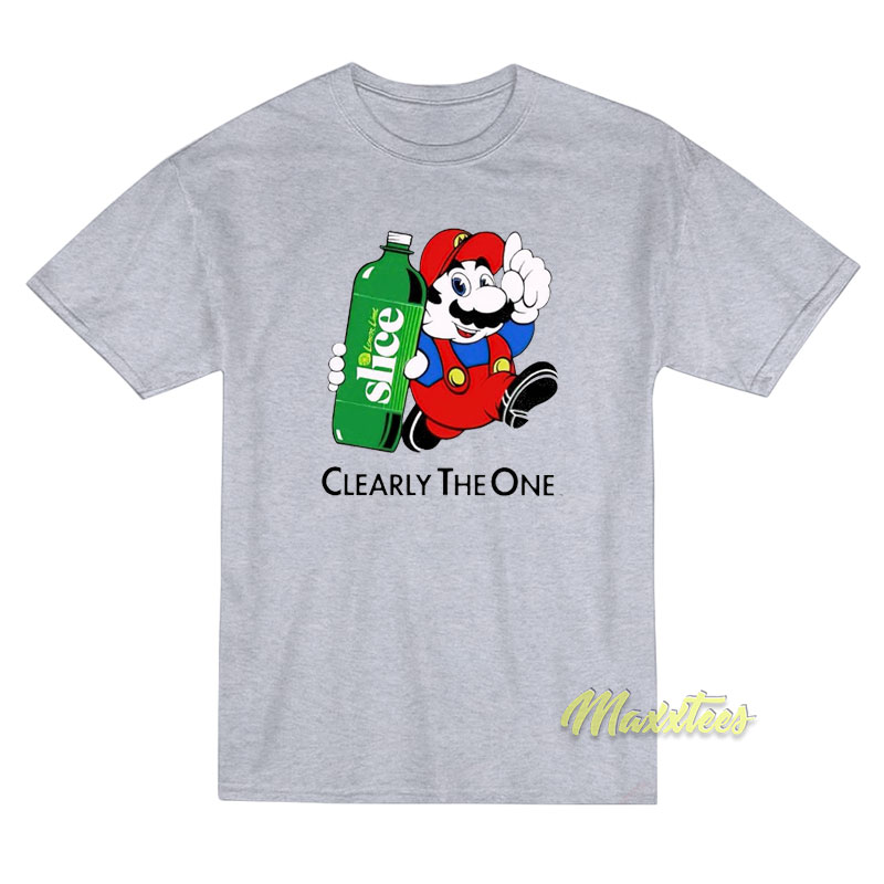 Super Mario Lemon Slice Clearly The One T-Shirt Super Mario Lemon Slice Clearly The One T-Shirt