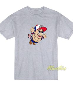 Super Mario WWE John Cena Never Give Up T-Shirt Super Mario WWE John Cena Never Give Up T-Shirt