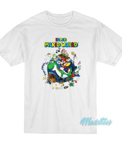 Super Mario World And Yoshi Around The World T-Shirt Super Mario World And Yoshi Around The World T-Shirt