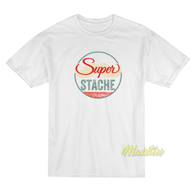 Super Stache Logo T-Shirt Super Stache Logo T-Shirt
