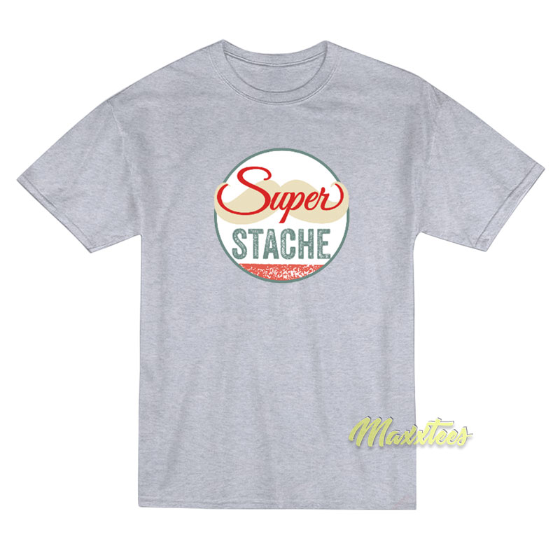 Super Stache Logo T-Shirt Super Stache Logo T-Shirt