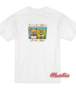 Teddy Fresh X SpongeBob SquarePants Friends Coral T Shirt 1