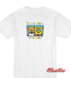 Teddy Fresh X SpongeBob SquarePants Friends Coral T-Shirt 1 Teddy Fresh X SpongeBob SquarePants Friends Coral T Shirt 2