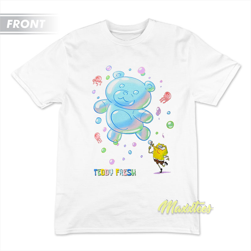 Teddy Fresh x Spongebob Squarepants Bubbles T-Shirt Teddy Fresh x Spongebob Squarepants Bubbles T-Shirt
