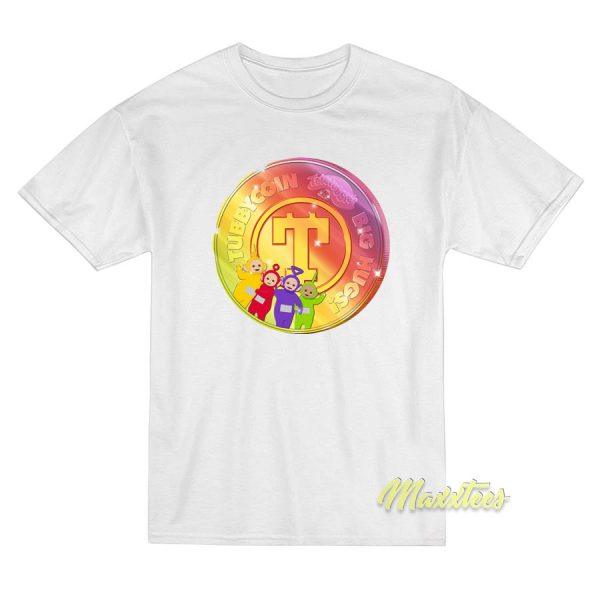 Teletubbies Launch New Tubbycoin T-Shirt Teletubbies Launch New Tubbycoin T-Shirt